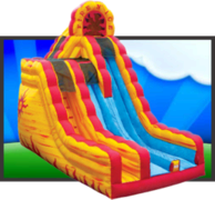 2 Story Fire N Ice Dry Slide 2 Story Fire N Ice Dry Slide